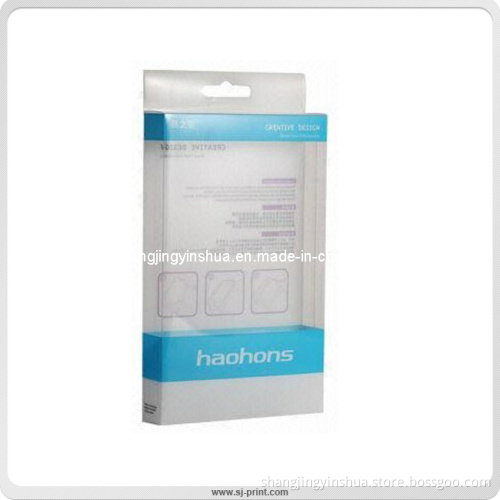 Clear PVC Customized Size Printing Plastic Packaging Box
